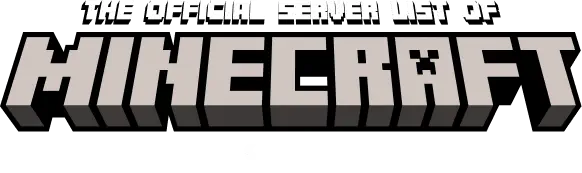 Official Server List of Minecraft logo